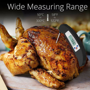 Instant - Read Meat Thermometer Digital Electronic Food Temp Kitchen Cooking Grill - Zambeel