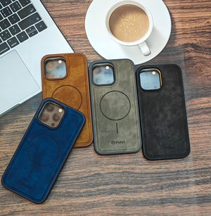 iPefet MagSafe Leather Texture Case for iPhone - Zambeel