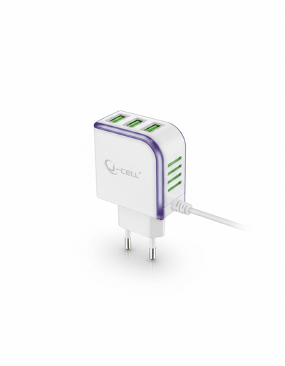 J - CELL - 3 - Port USB Charger - Zambeel