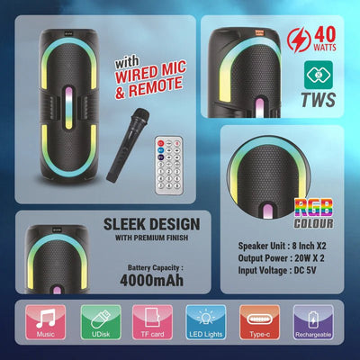 JBL - Rechargeable Party Speaker © Ⓢ - Zambeel