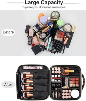 Jioney - Leopard Print Cosmetic Case - Zambeel