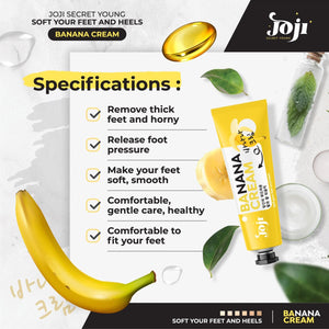 Joji - Banana Cream for Feet & Heels - Zambeel