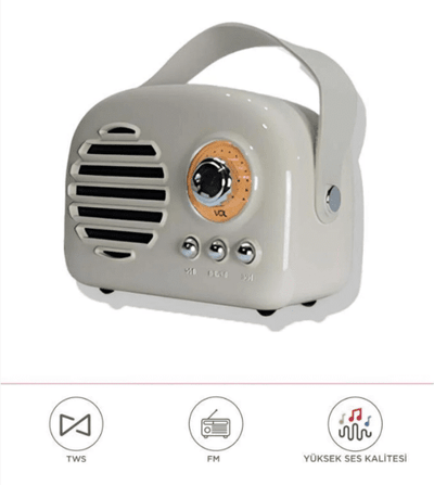 KBroad - Retro Wireless Speaker - Zambeel