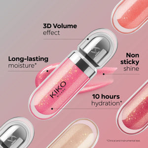 KIKO MILANO - 3D Hydra Lipgloss (Original) - Zambeel