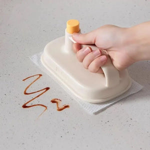 Kitchen Bathroom Toilet Cleaning Magic Brush Glass Wall Cleaning Bath Brush Handle Cleaning Rag Ceramic Window Slot Clean Brush Kitchen Gadgets - Zambeel