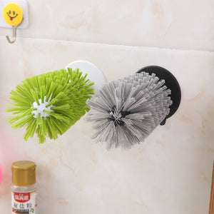 Kitchen Multi Functional Suction Cup Brush Cup Scrubber - Zambeel
