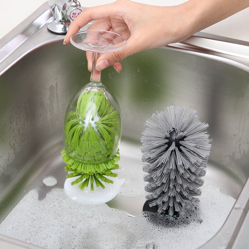 Kitchen Multi Functional Suction Cup Brush Cup Scrubber - Zambeel