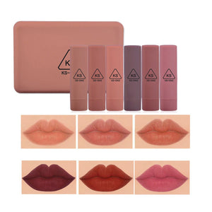 KS - ONE - Nude Matte Lipstick Set - Zambeel