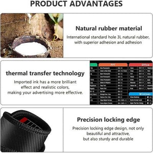 Large Keyboard Shortcut Desk Mat - Zambeel