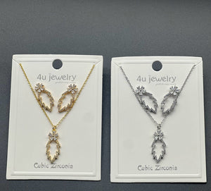 Leaf Bloom Crystal Set - Zambeel