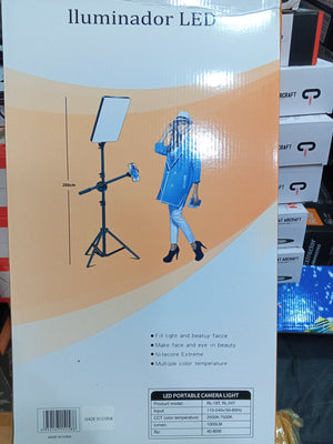 LED Panel Light Kit with Tripod Stand - Zambeel