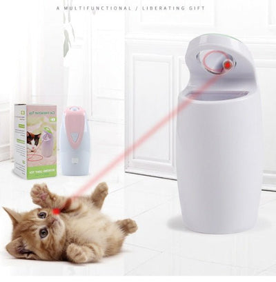 Led Smart Laser Cat Toy Usb Charging - Zambeel