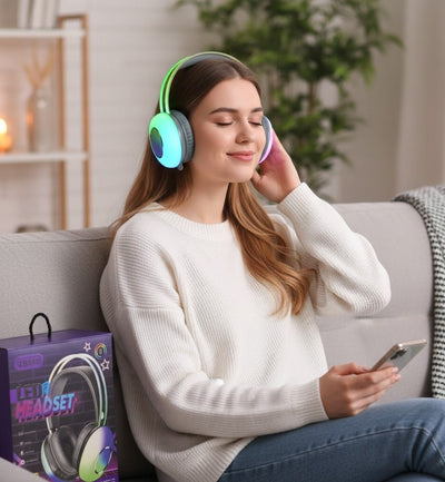 LED Wireless Headset - Zambeel