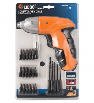 LIDOU - Screwdriver Drill Kit - Zambeel