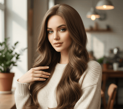Long Wavy Lace Front Wig - Zambeel
