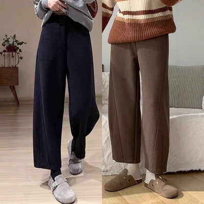 Loose Slimming Harem Wide - leg Pants For An Hourglass - Zambeel