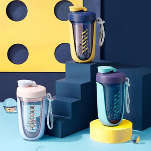 LORDEX - Qavi Premium Shaker Bottle with Rope Handle - Zambeel