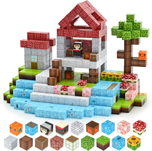Magnetic Building Cubes Set Ⓢ - Zambeel