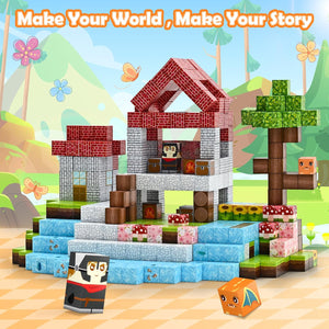 Magnetic Building Cubes Set Ⓢ - Zambeel