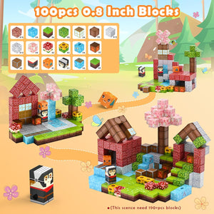 Magnetic Building Cubes Set Ⓢ - Zambeel