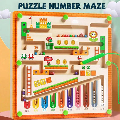 Magnetic Maze Ball Game - Zambeel