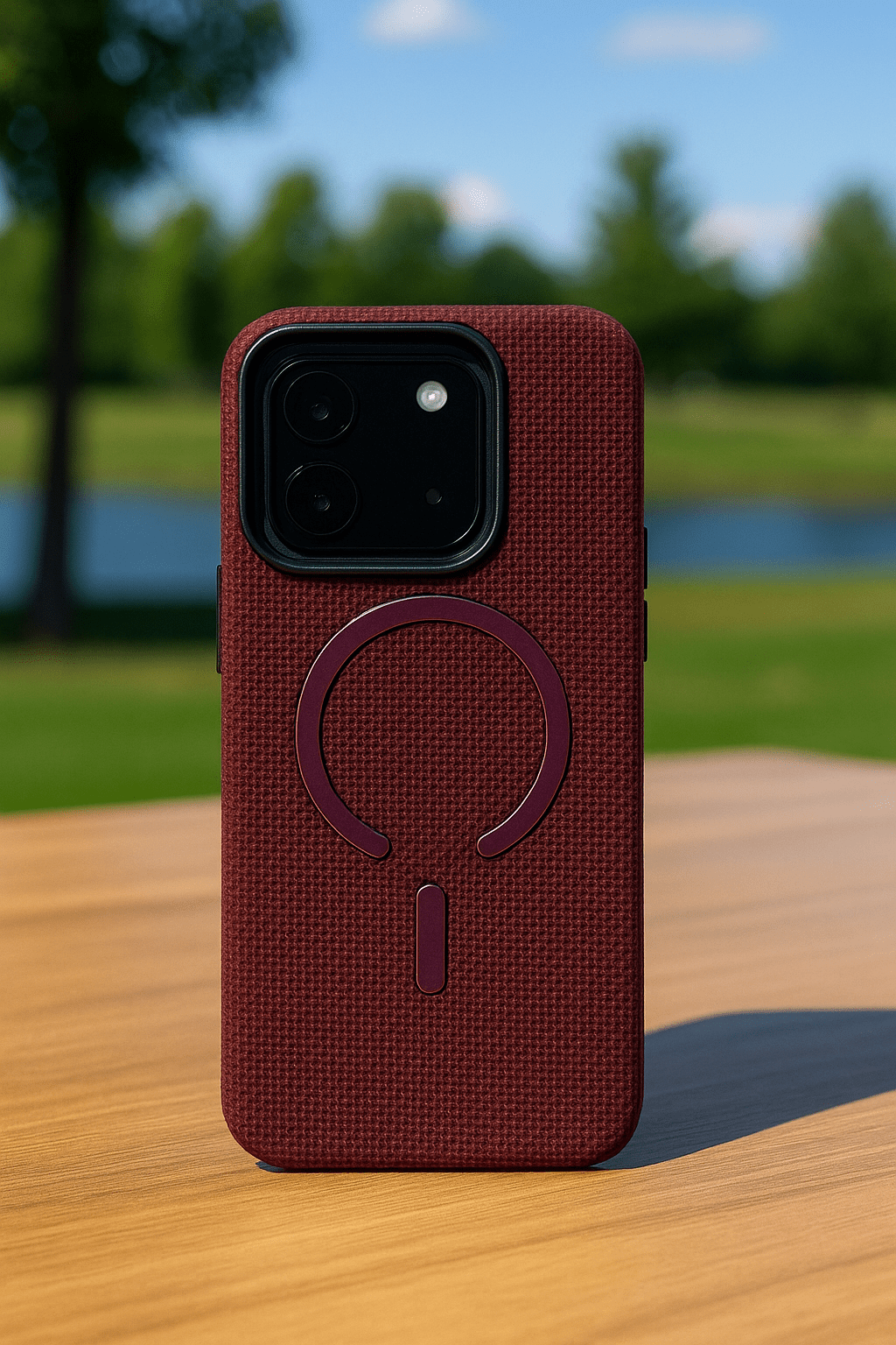 MagSafe - Compatible Shockproof Textured iPhone Case - Zambeel