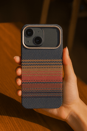 Maxwell iPhone Texture Striped Case - Zambeel