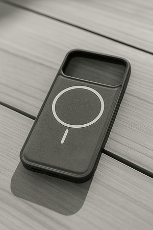 MaxWell Leather Magesafe iPhone Case - Zambeel