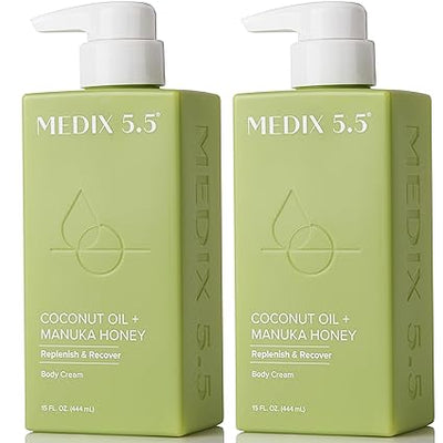 Medix 5.5 - Coconut Oil + Manuka Honey Replenish & Revive Body Cream - Zambeel