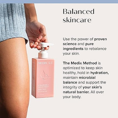 Medix 5.5 - Hyaluronic + Cica Extract Hydrate & Renew Body Cream - Zambeel