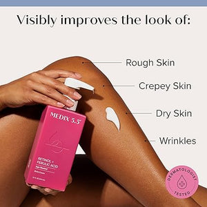 Medix 5.5 - Retinol + Ferulic Acid Age Rewind Body Cream - Zambeel