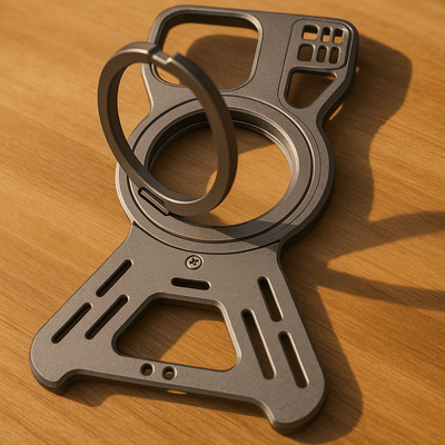 Metal Ring Armor Frame iPhone Case - Zambeel