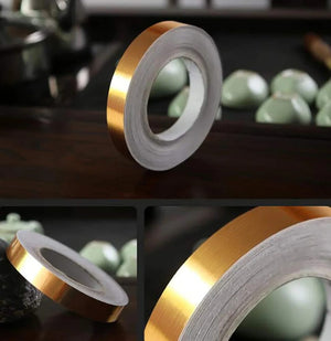 Metallic Gold Decorative Strip Tape - Zambeel
