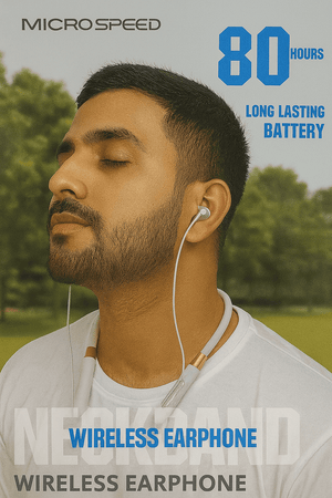 Micro Speed - Neckband Wireless Earphones - Zambeel