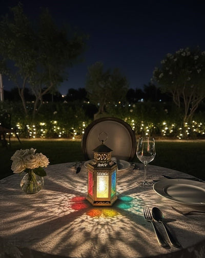 Mini Decorative Metal Lantern - Zambeel