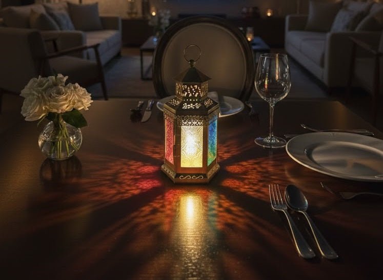 Mini Decorative Metal Lantern - Zambeel