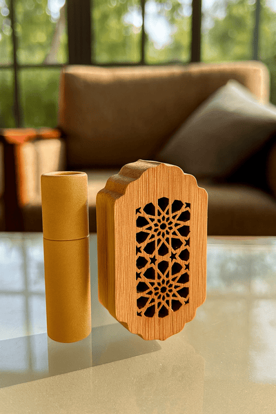 Mini Oud Stick with Wooden Air Freshener Box - Zambeel