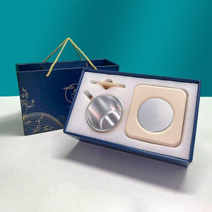 Mini Quick Cooling Cup Beer Beverage Rapid Refrigeration Ice Maker Machine Cold Drink Heating Home Dormitory Food Grade 400ml Kitchen Gadgets - Zambeel