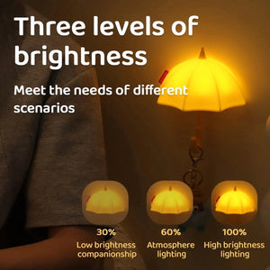 Mini Umbrella Magnetic Silicone Light - Zambeel