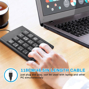 Mini USB Numeric Keypad - Zambeel