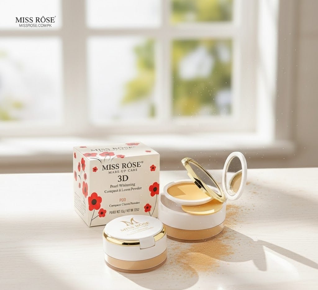 Miss Rose - 3D Loose & Compact Powder (Original) - Zambeel