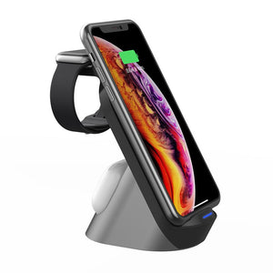 Mobile Phone Watch Earphone Charging Stand 15W Fast Charging Base - Zambeel