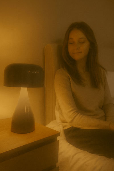 Modern Mushroom - Style Table Lamp - Zambeel