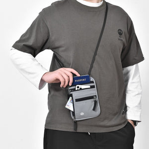 Multi - functional Credentials Travel Passport Bag Abroad - Zambeel