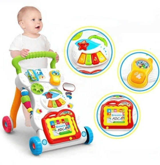 Multi - Functional Musical Walker - Zambeel