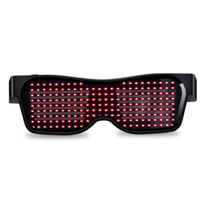 Multicolor Party LED Glasses Dynamic Flashing LED Glasses - Zambeel