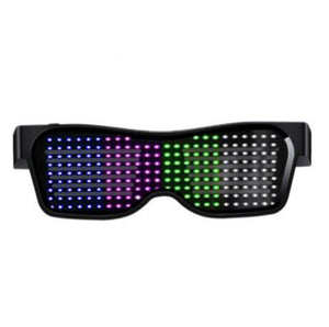 Multicolor Party LED Glasses Dynamic Flashing LED Glasses - Zambeel