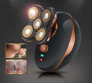 Multifunction 4D Electric Shaver 5 In 1 Men's Razor Beard Shaving Machine Trimmer Clipper Hair Cutting Removal Machine Barber - Zambeel