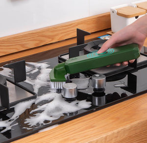 Multifunctional Liquid Kitchen Cleaning Bottle Brush Stove Ceramic Tile Sink Pool Brush Bathroom Wall Floor Bathtub Sponge Brush - Zambeel