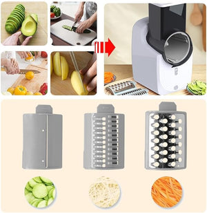 Multifunctional Vegetable Cutter with Interchangeable Blades Ⓢ - Zambeel